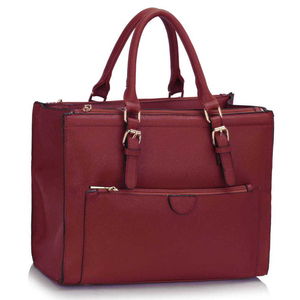 Tamy női táska, Burgundy színű 1