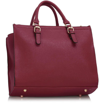 Tamy női táska, Burgundy színű 3